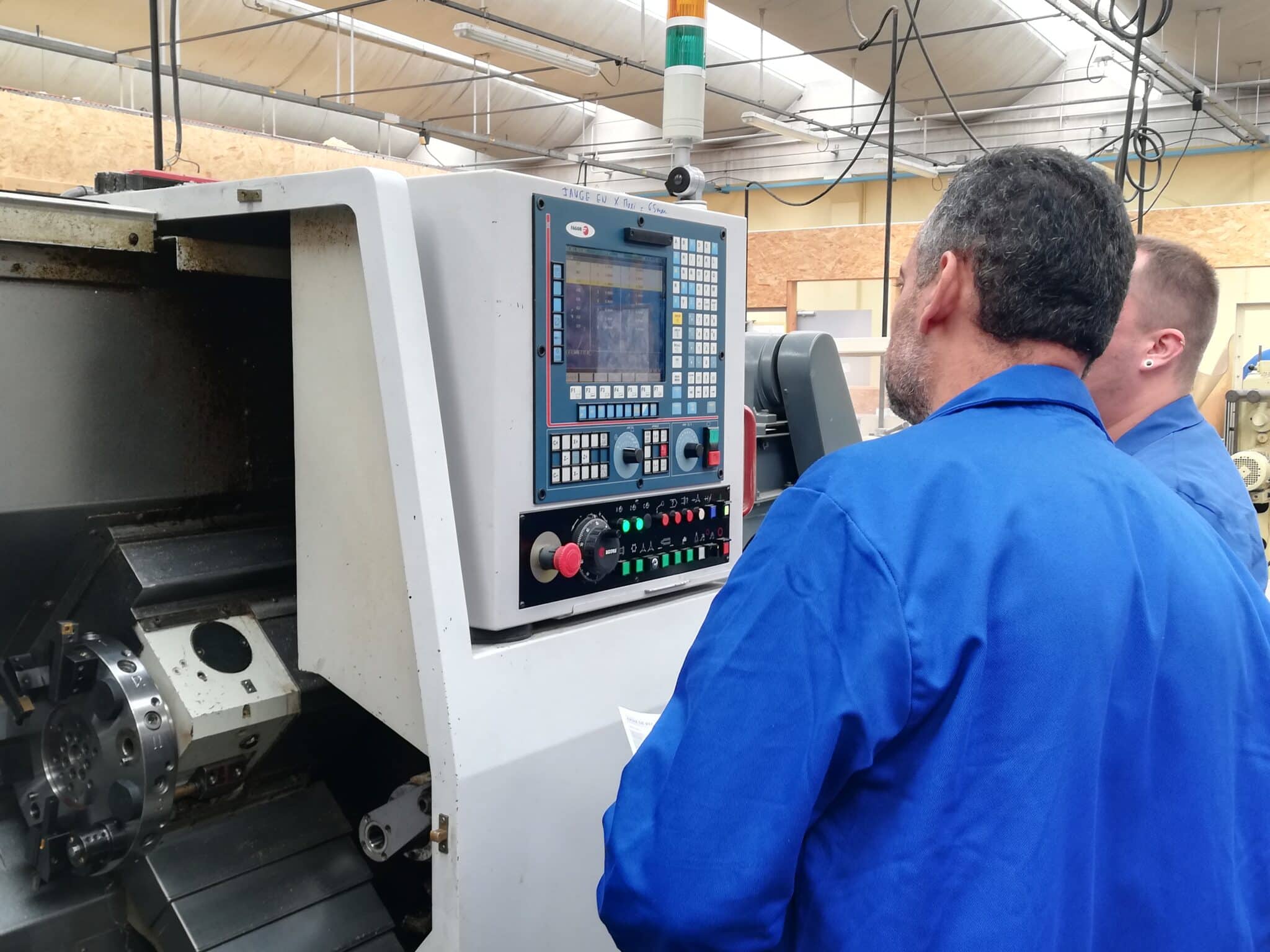 Formateur opérateur régleur d'usinage en commande numérique